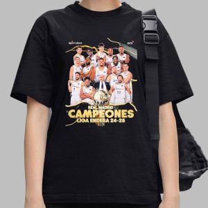 Real Madrid Liga Endesa 2024 25 Champions Shirt 2 Real Madrid Liga Endesa 2024 25 Champions Shirt