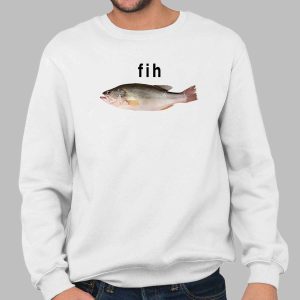 Fih Funny Misspelled Fish Meme Shirt