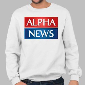 Alpha News Logo Parody Shirt
