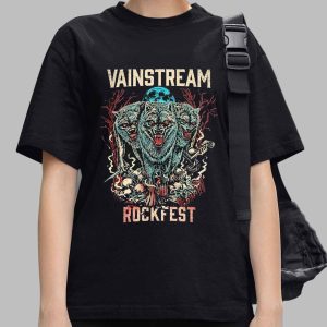 Vainstream Rockfest 2025 Cerberus Wolf Shirt