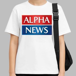 Alpha News Logo Parody Shirt