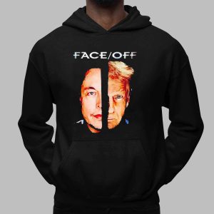 Face off Elon Musk vs Trump shirt, hoodie, sweater and v-neck t-shirt 1 Face off Elon Musk vs Trump shirt