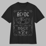 ACDC For Those About to Rock Vintage Label Cotton T-Shirt