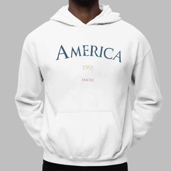 America 1992 Vintage College Style EMCSQ Edition Shirt