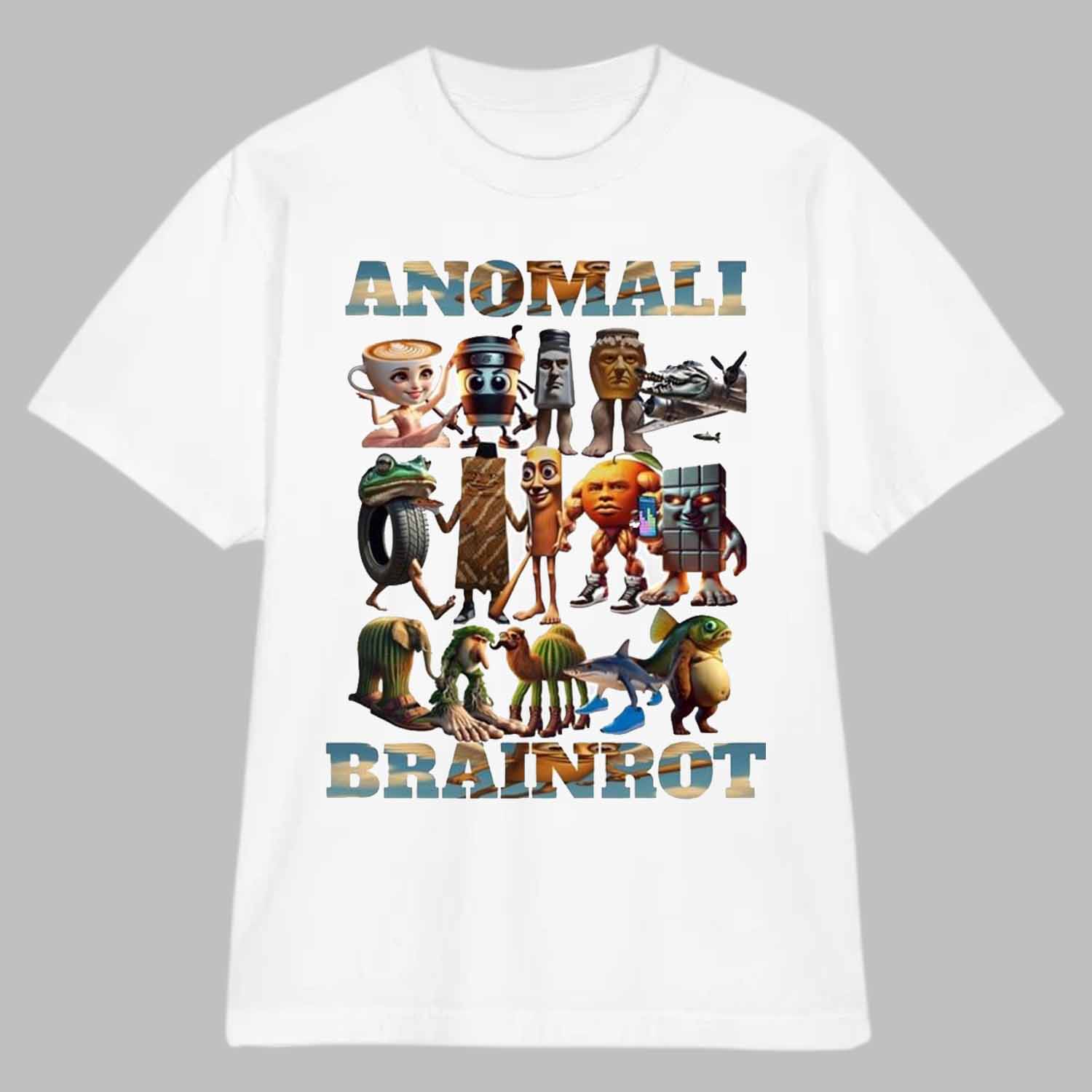 Anomali Brainrot Meme Shirt Anomali Brainrot Meme Shirt