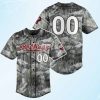 Arkansas Travelers Alternate Camo Personalized Jersey
