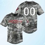Arkansas Travelers Alternate Camo Personalized Jersey