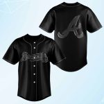 Atlanta Braves Back In Black Jersey