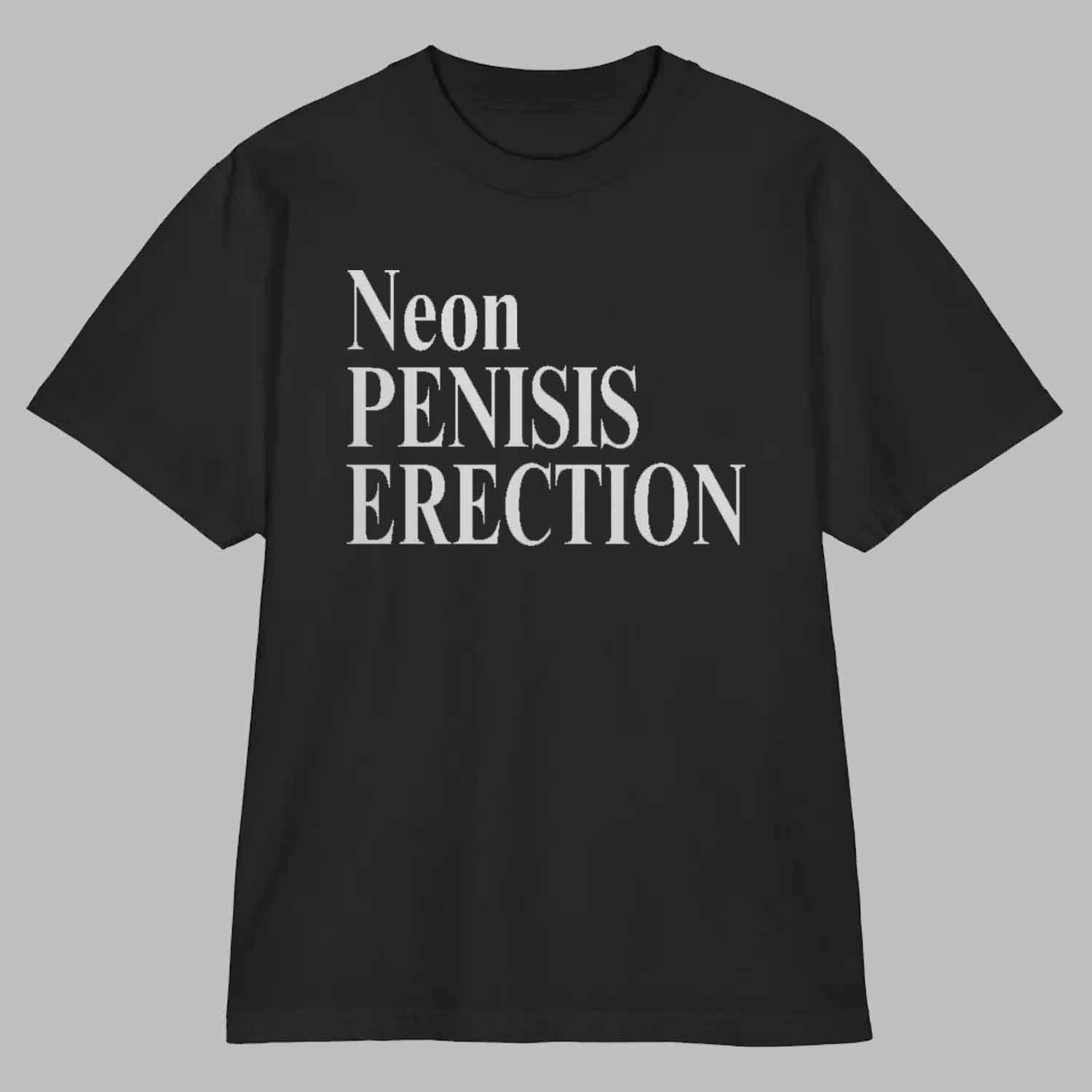 Classic Neon Penesis Erection Shirt Classic Neon Penesis Erection Shirt