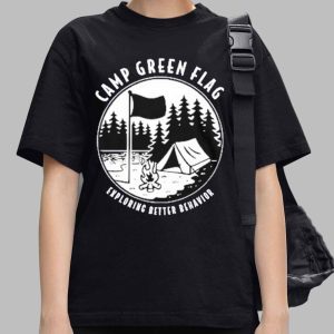 Camp Green Flag Exploring Better Behavior T Shirt