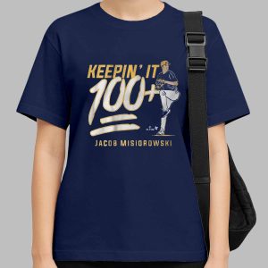 Jacob Misiorowski Keepin' It 100+ Heat Shirt 3 Jacob Misiorowski Keepin' It 100+ Heat Shirt