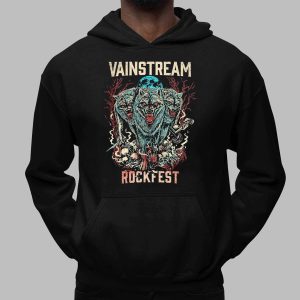 Vainstream Rockfest 2025 Cerberus Wolf Shirt