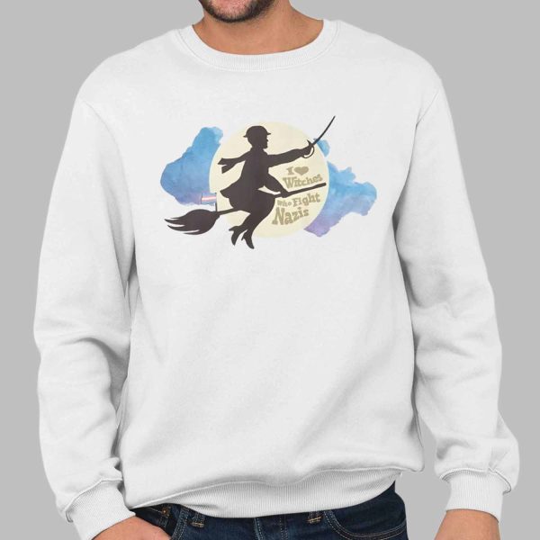 I Love Witches Who Fight Nazis Shirt