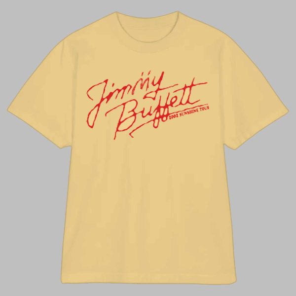 Jimmy Buffett Sunshine Tour Signature Shirt