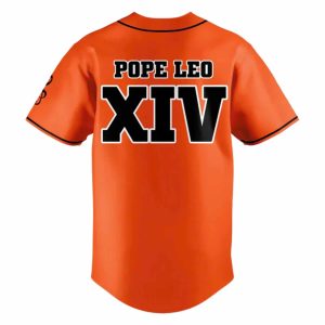 Leo Catholic High School Pope Leo XIV Baseball Jersey 2025