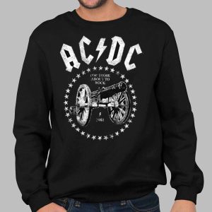 ACDC For Those About to Rock Cannon Cotton T Shirt
