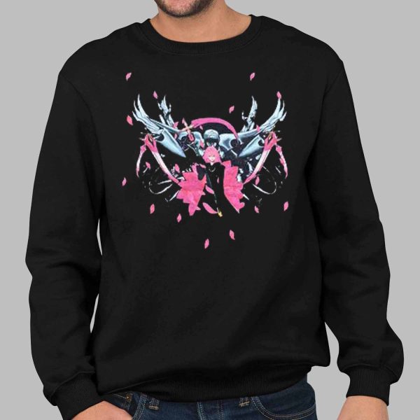 Marluxia Sakura Scythe Shirt