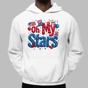 USA Independence Day Shirt Oh My Stars American Tee