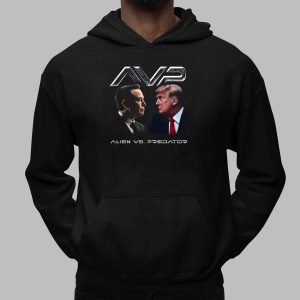 Alien vs Predator Trump vs Elon Shirt 4
