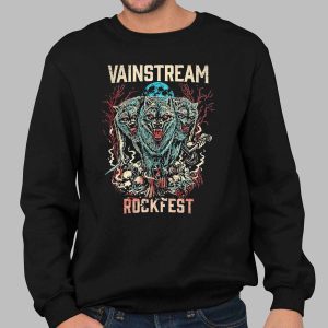 Vainstream Rockfest 2025 Cerberus Wolf Shirt