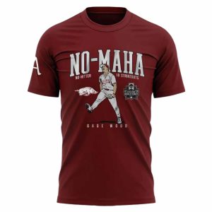 Arkansas Razorbacks No Hitter No-Maha Shirt 2 Arkansas Razorbacks No Hitter No Maha Shirt