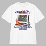 We Are All Sims In God'S Overheating Computer Shirt