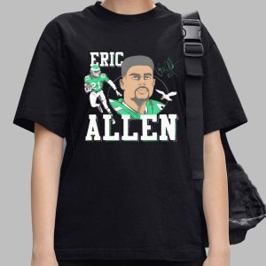 Eric Allen Philadelphia Eagles Player Graphic Signature Shirt