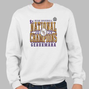 LSU Tigers 2025 NCAA Baseball Men's College World Series 8x National Champions Geauxmaha T-Shirt 2 LSU Tigers 2025 NCAA Baseball Men’s College World Series 8x National Champions Geauxmaha T Shirt 2