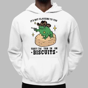 Tanning on Biscuits Cowboy Frog Shirt