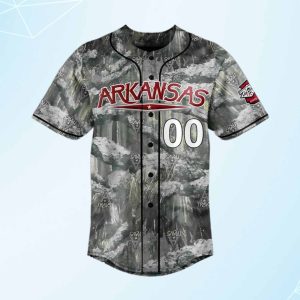 Arkansas Travelers Alternate Camo Personalized Jersey