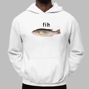 Fih Funny Misspelled Fish Meme Shirt