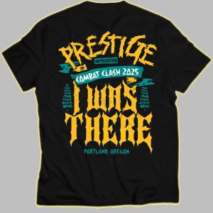 Prestige Wrestling Combat Clash 2025 Event Shirt