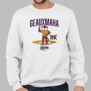 LSU Tigers 2025 National Champions Mascot Diamond Shirt