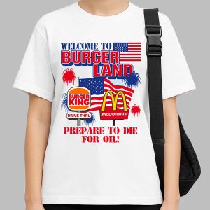 Welcome to Burger Land Shirt