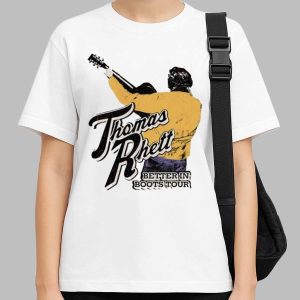 Official Thomas Rhett Better in Boots Retro Tour 2025 Shirt