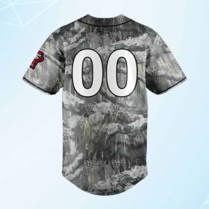 Arkansas Travelers Alternate Camo Personalized Jersey