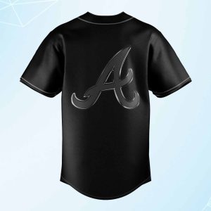 Atlanta Braves Back In Black Jersey