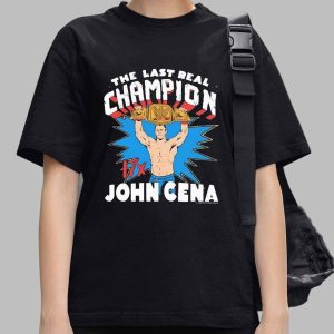 John Cena The Last Real Champion Wwe 17X Cartoon Shirt 1 John Cena The Last Real Champion Wwe 17X Cartoon Shirt