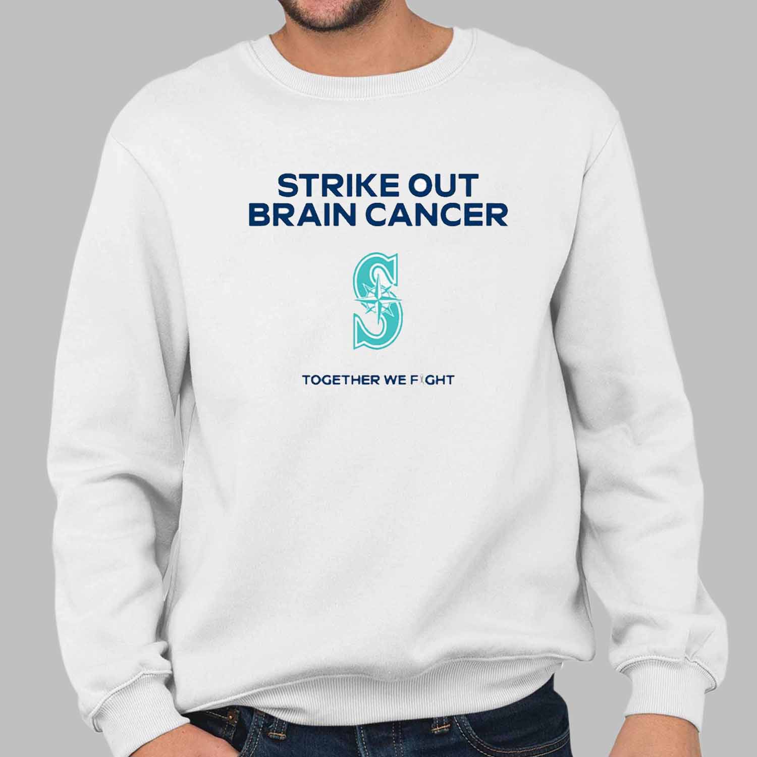 2025 Mariners Strike Out Brain Cancer Shirt Giveaway 2025 Mariners Strike Out Brain Cancer Shirt Giveaway