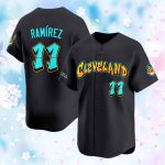 Cleveland Indians Graffiti Style Vapor Limited Jersey