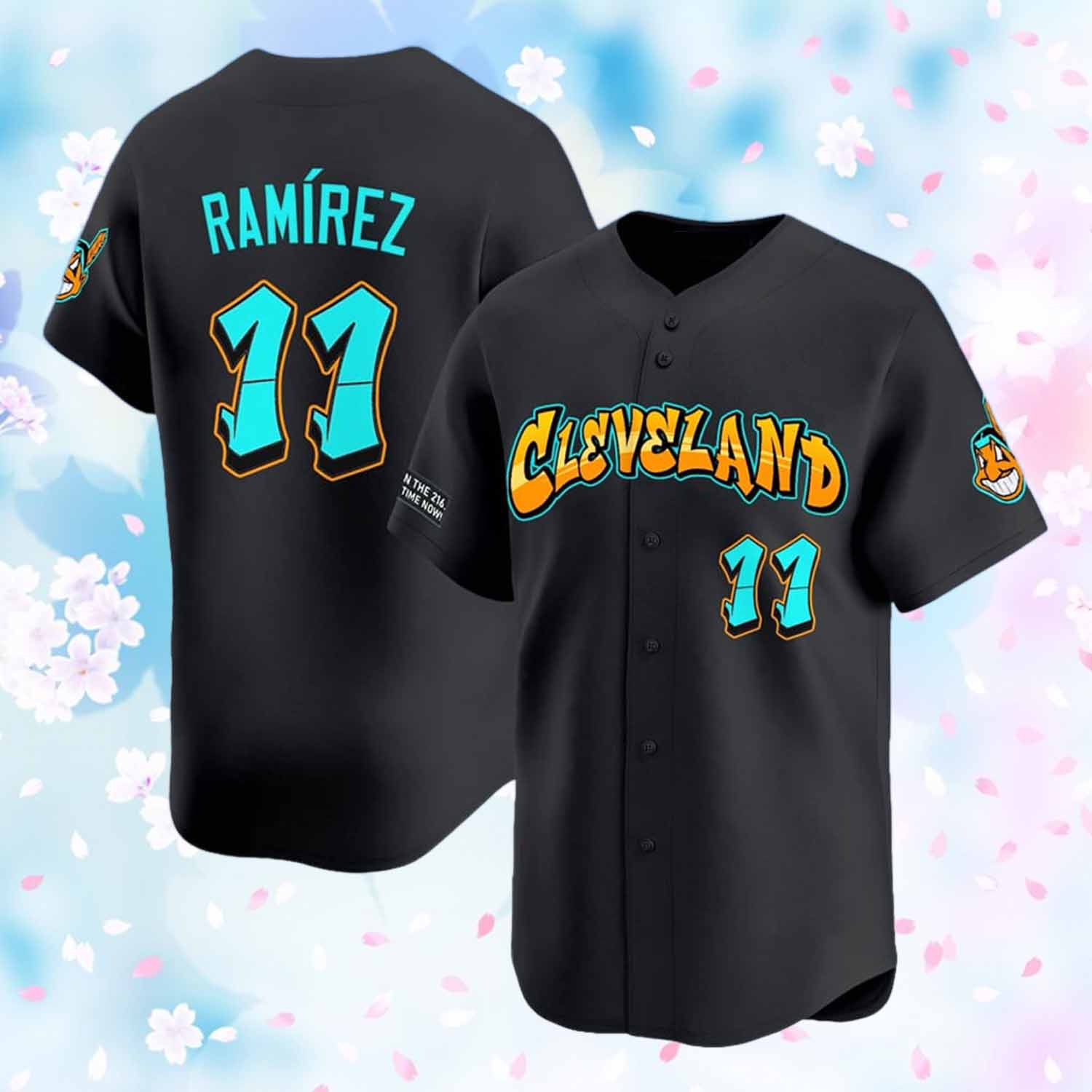 Cleveland Indians Graffiti Style Vapor Limited Jersey Cleveland Indians Graffiti Style Vapor Limited Jersey