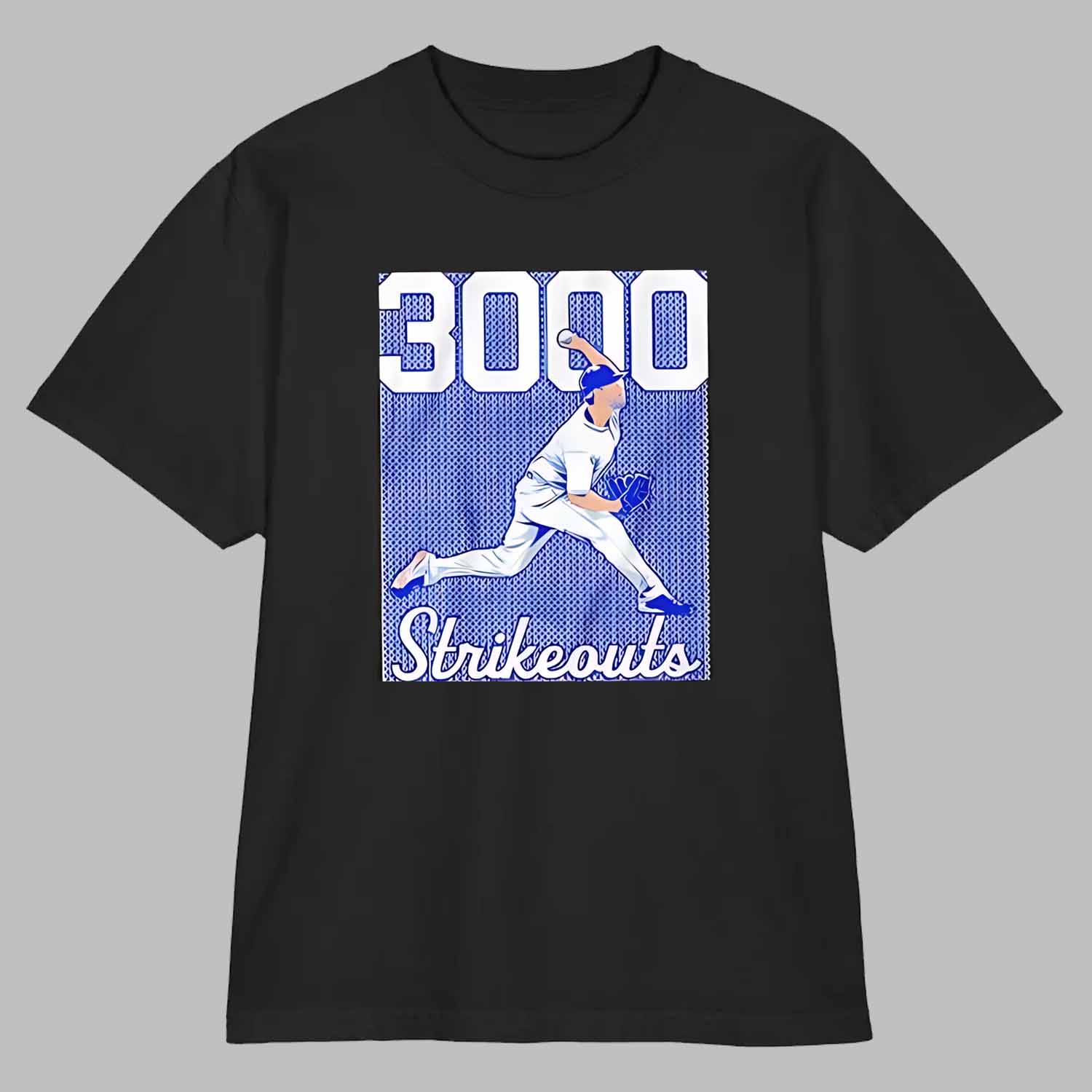 Dodgers Clayton Kershaw 3000 K’s Shirt Dodgers Clayton Kershaw 3000 K’s Shirt