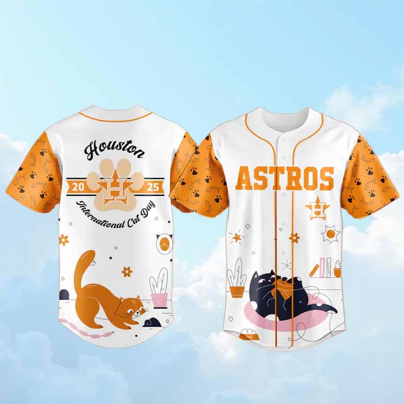 Houston Astros x International Cat Day Jersey 2025 Houston Astros x International Cat Day Jersey 2025