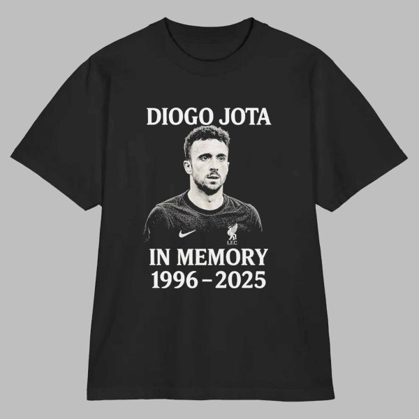 In Memory Of Diogo Jota Rip 1996 2025 Liverpool Shirt