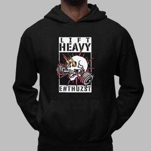 Lift Heavy Enthuzst Skull Shirt