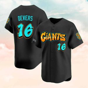 Devers Giants Graffiti 2025 Jersey