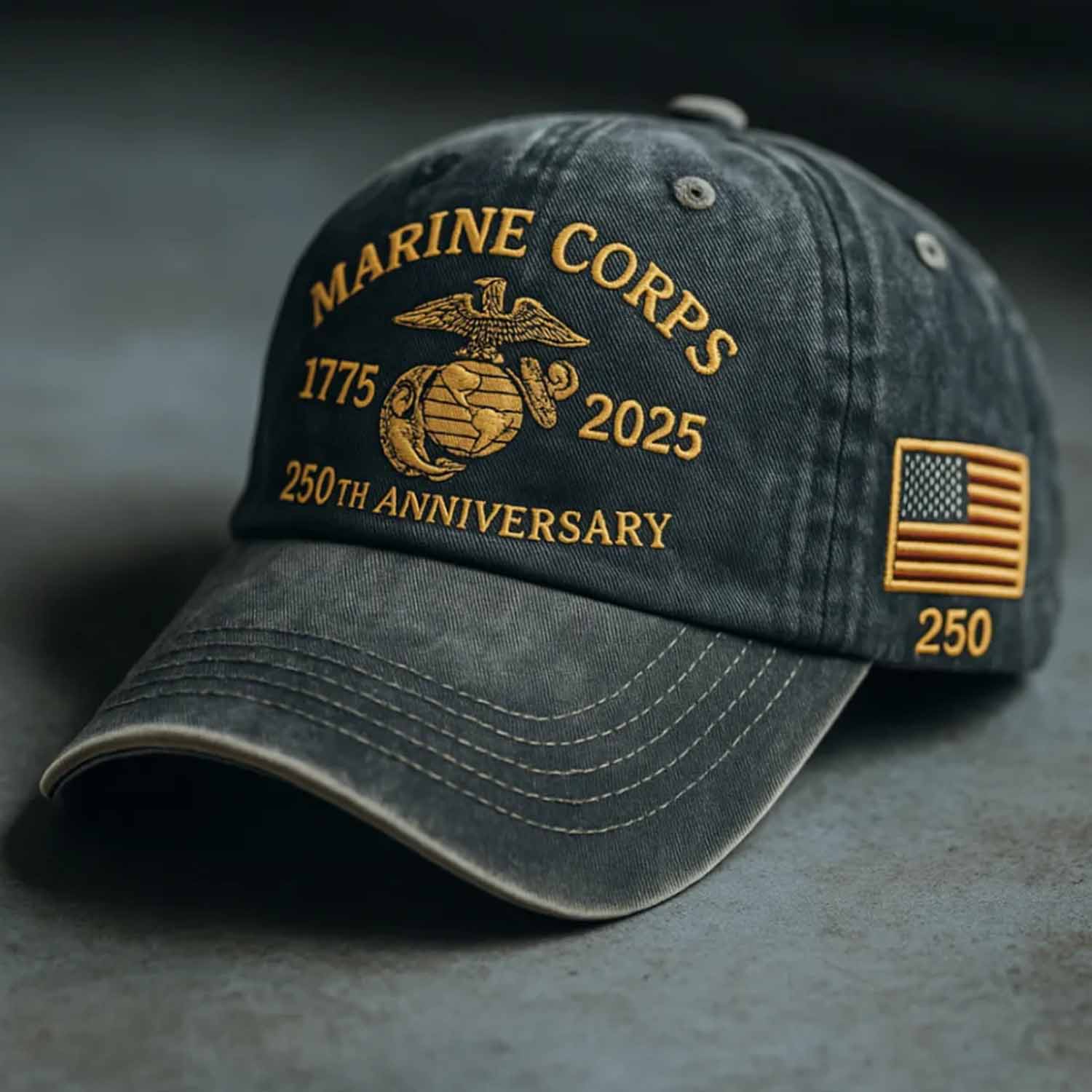 Marine Corps 250TH Anniversary Cap Marine Corps 250TH Anniversary Cap