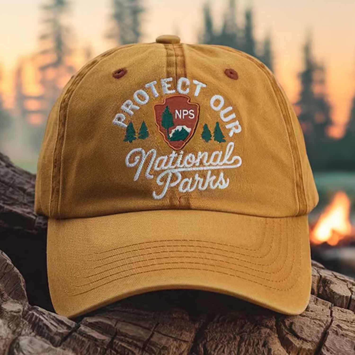 National Forest Park Print Hat National Forest Park Print Hat