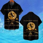 On A Dark Desert Highway Cool Wind In My Hair Halloween Hawaiian Shirt