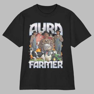 Aura Farmer Rap Shirt 1 Aura Farmer Rap Shirt